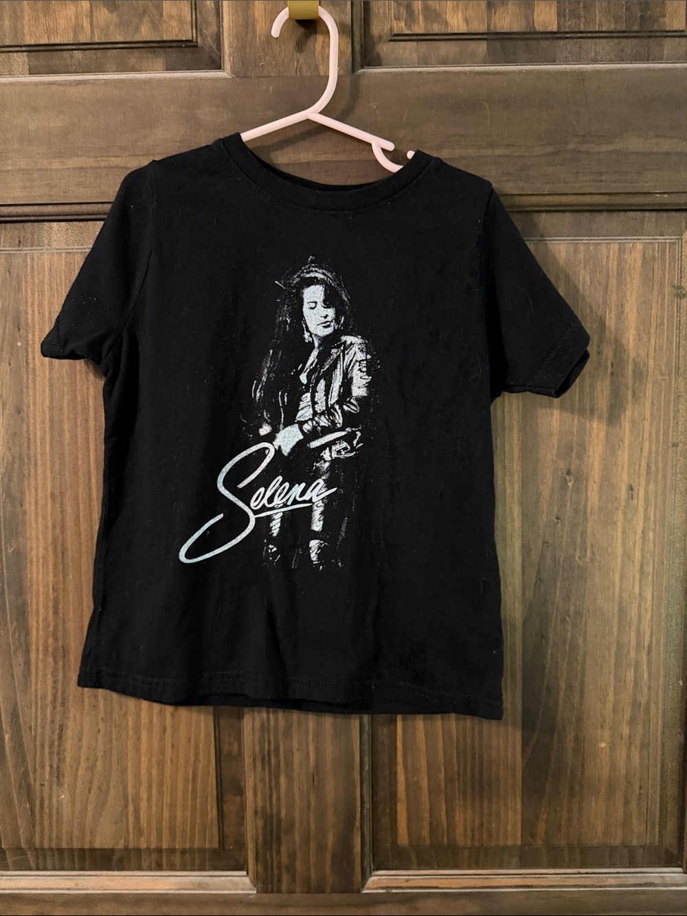 Rabbit Skins Black Selena Graphic Tee